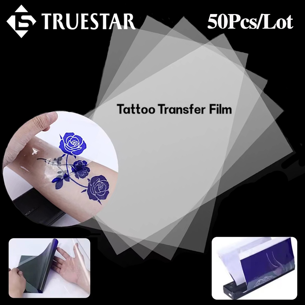 Foil Transfer Machine - 50 шт. прозрачная бумага для нанесения