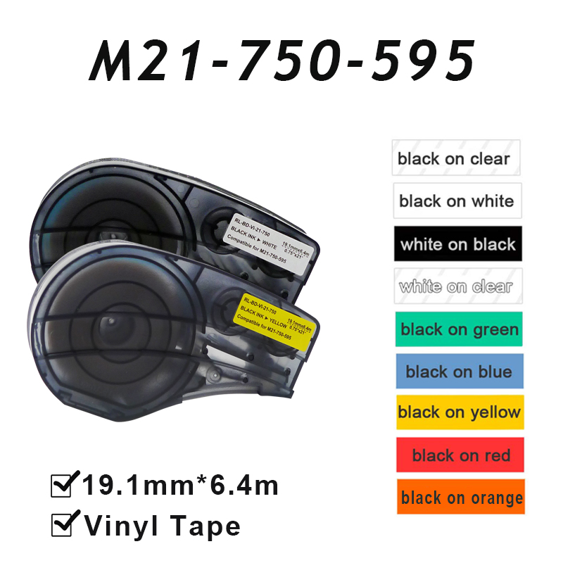 Commercial Vinyl Printing - Разноцветный телефон, совместимый с BRADY BMP21