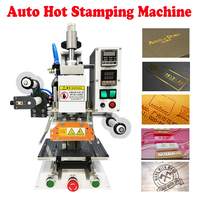 Foil Transfer Machine - Небольшой автоматический принтер WL-CT01/02 DTF, пневматическая