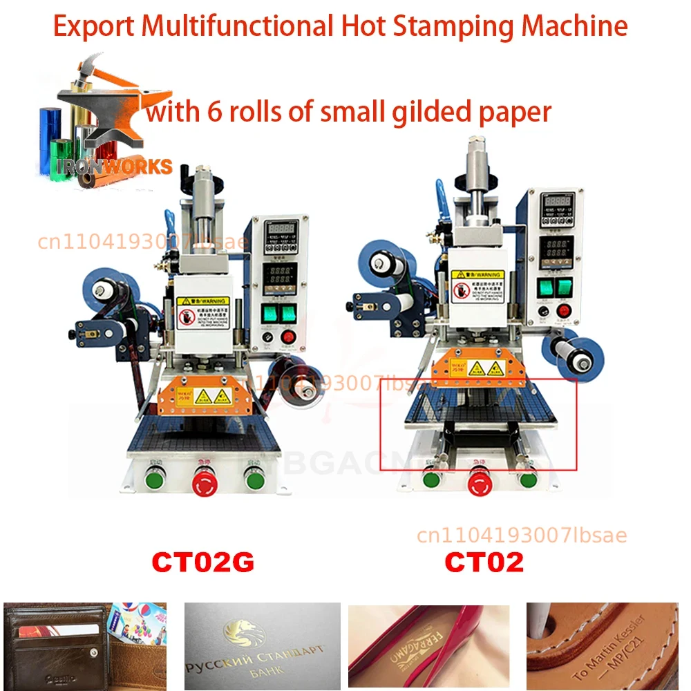 Foil Transfer Machine - Пневматический многофункциональный термопресс для тиснения с