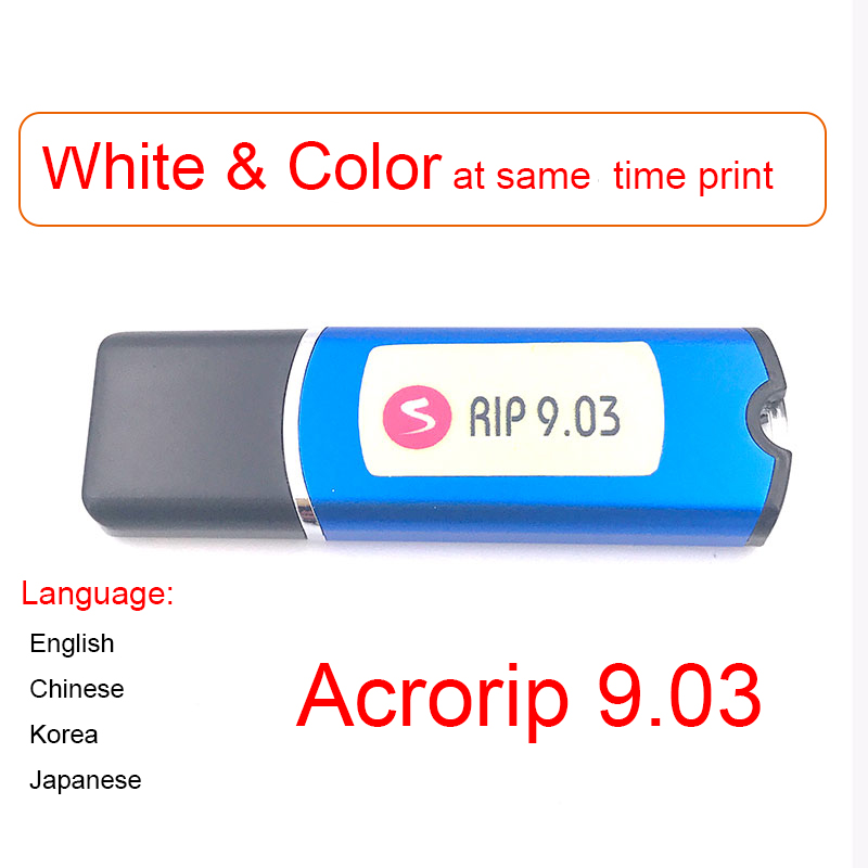 Color Rip Software Dongle - Программное обеспечение AcroRip White Color Ver