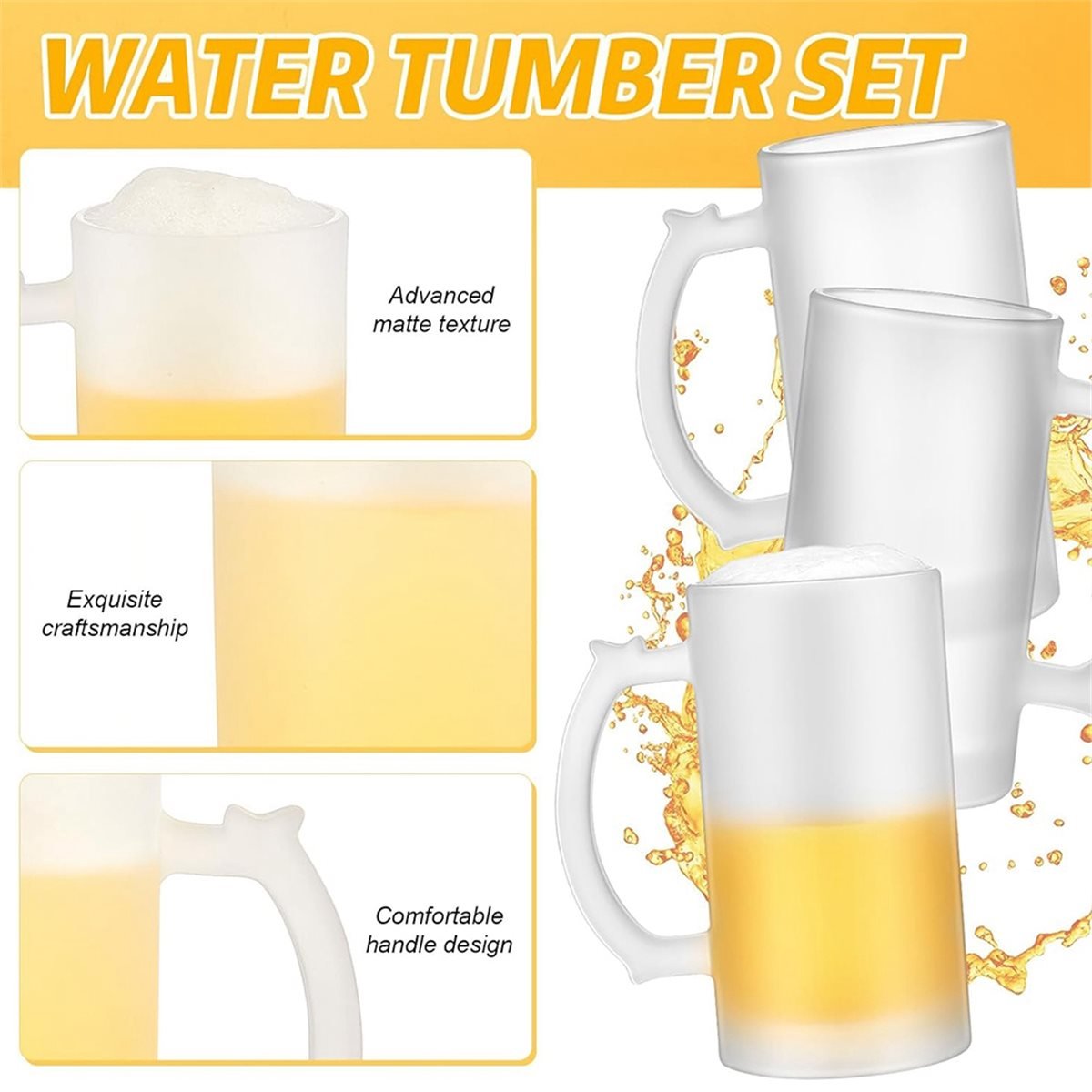 2 шт., пустые пивные кружки дл – обзор и цена Sublimation Mug Blank