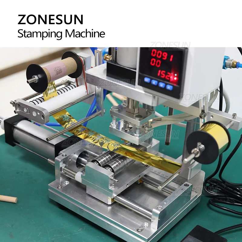 Машина горячего тиснения ZONES – обзор и цена Foil Transfer Machine