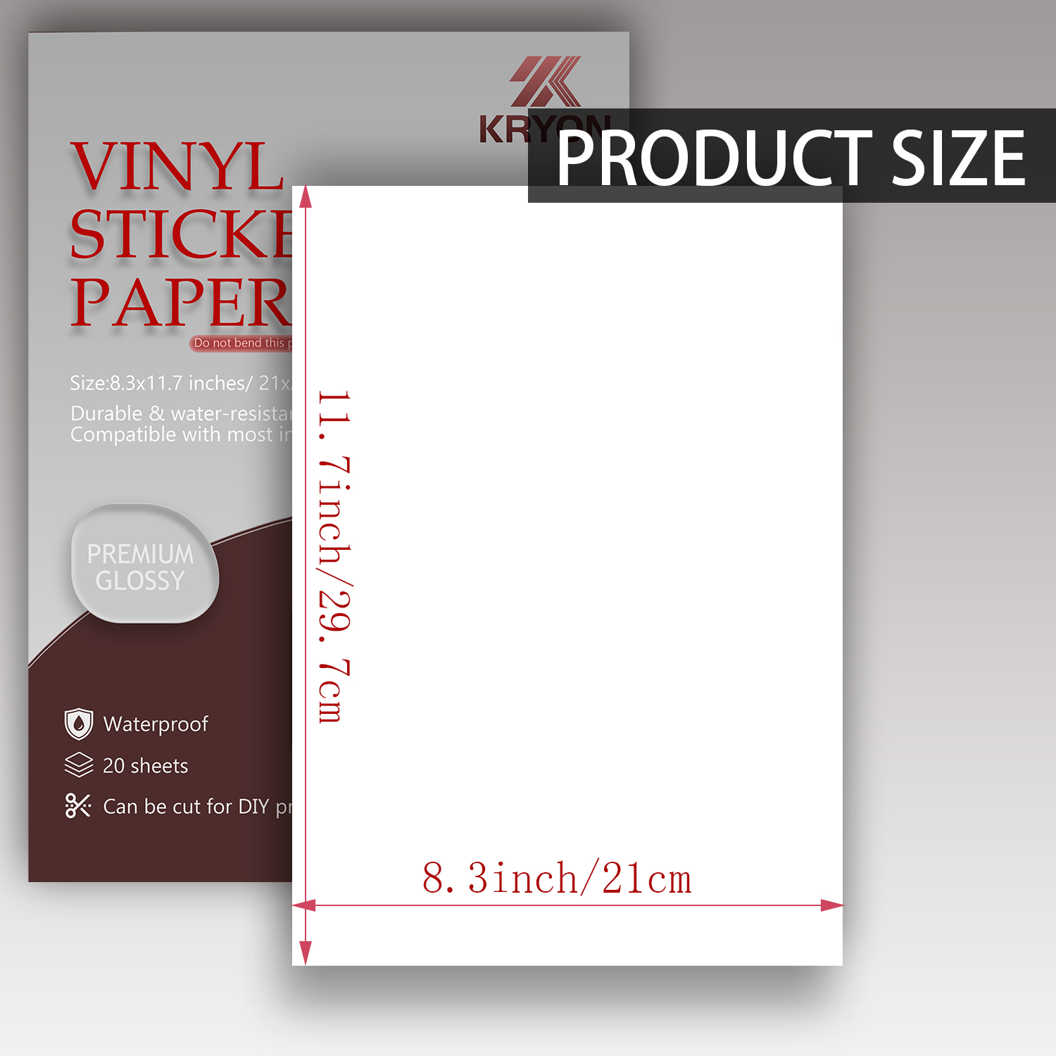 Глянцевая белая самоклеящаяся  – обзор и цена Commercial Vinyl Printing