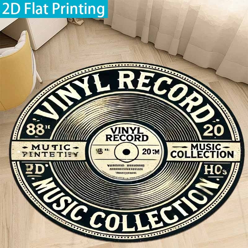 Винтажный круглый коврик с эфф – обзор и цена Commercial Vinyl Printing