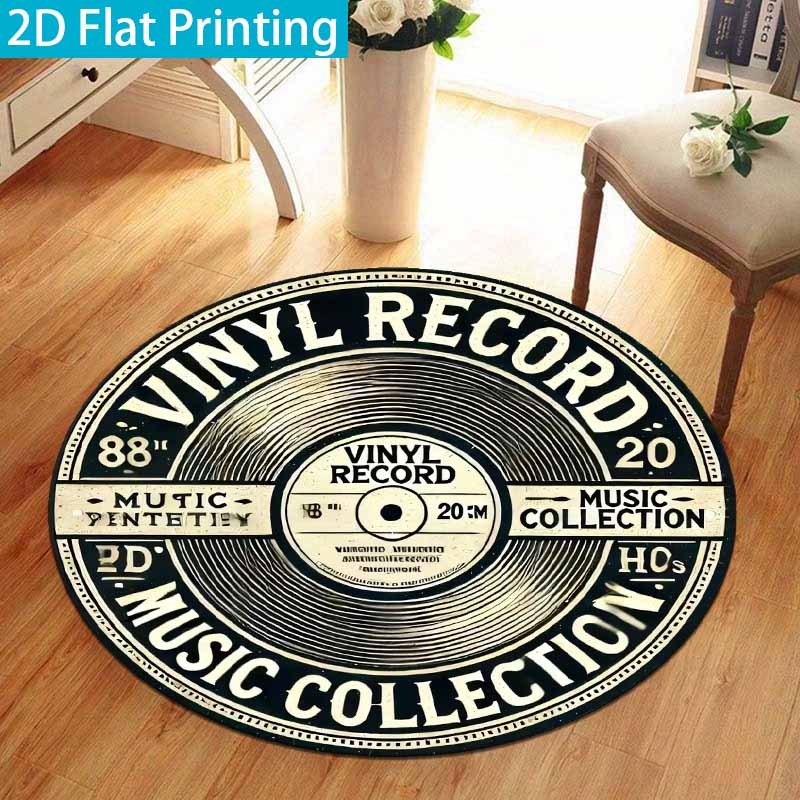 Винтажный круглый коврик с эфф – обзор и цена Commercial Vinyl Printing