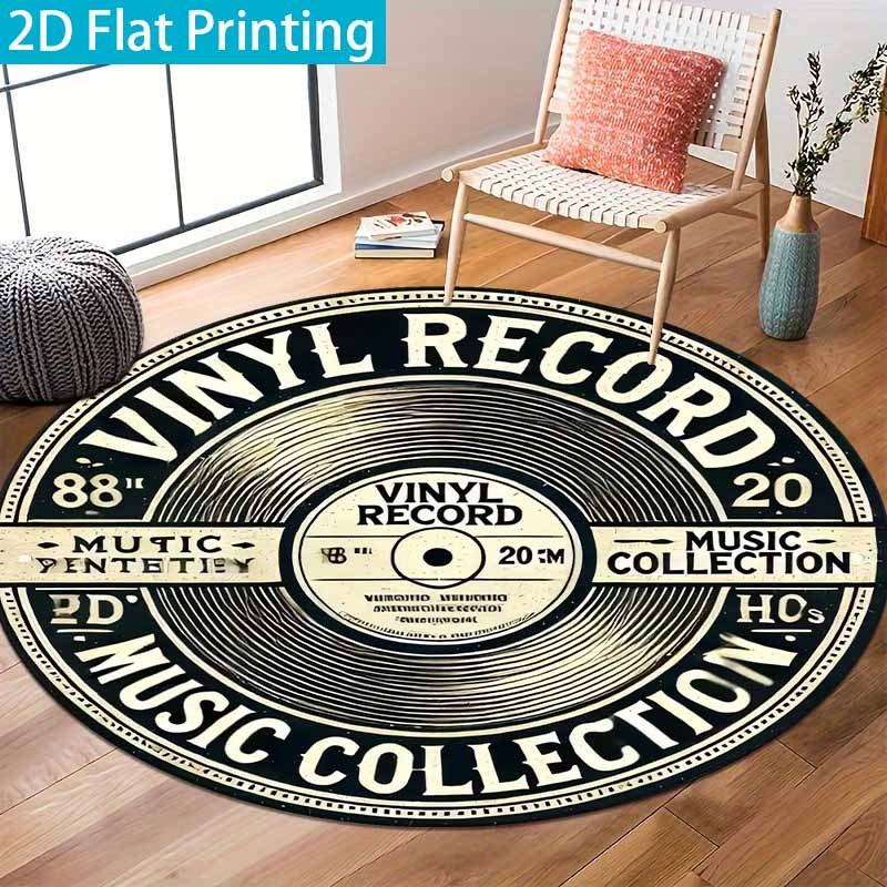 Винтажный круглый коврик с эфф – обзор и цена Commercial Vinyl Printing