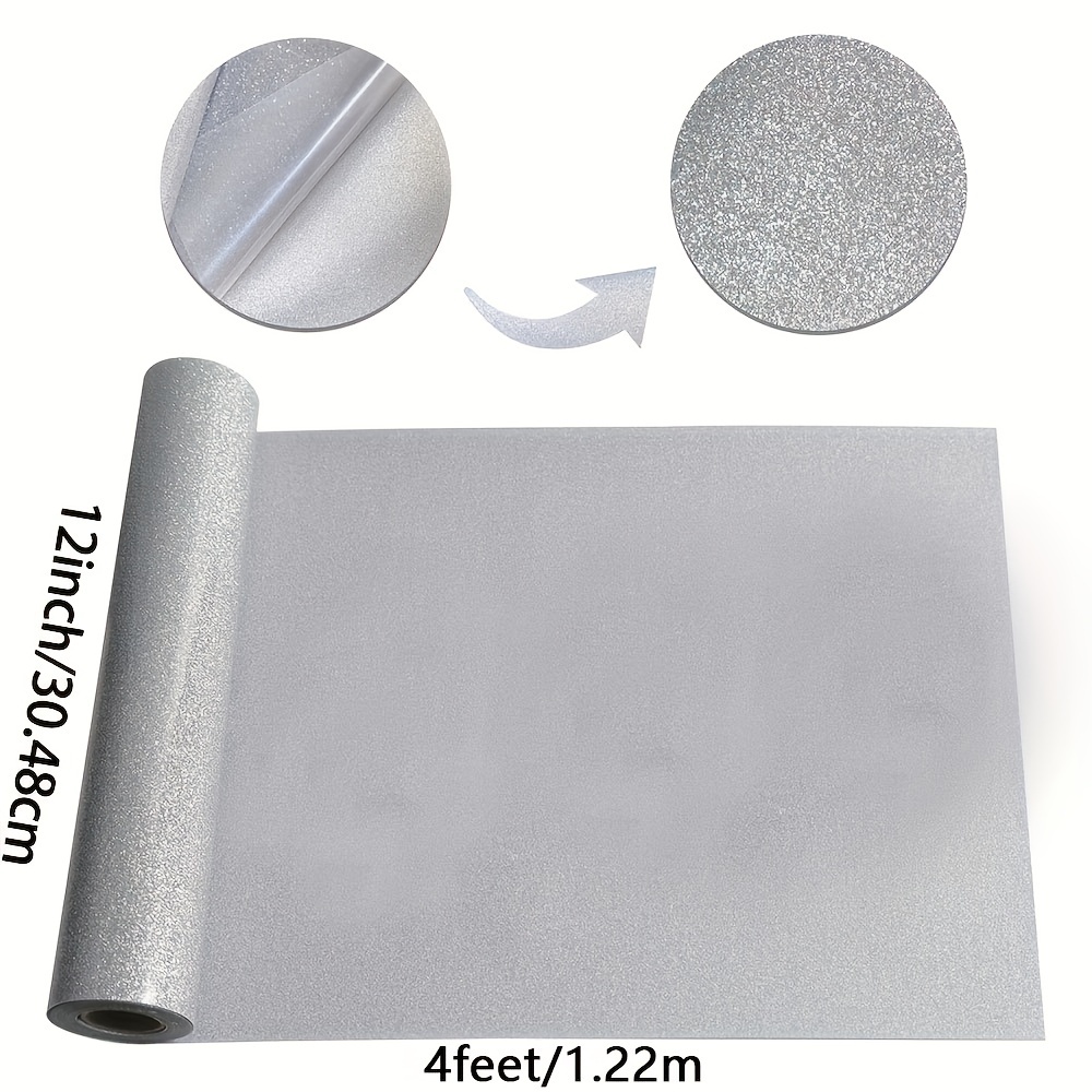 1 упаковка, рулон глиттерной т – обзор и цена Heat Transfer Vinyl Roll