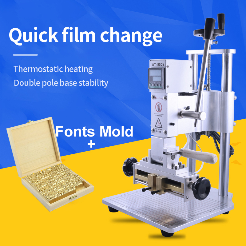 Новая модернизированная двухос – обзор и цена Foil Transfer Machine