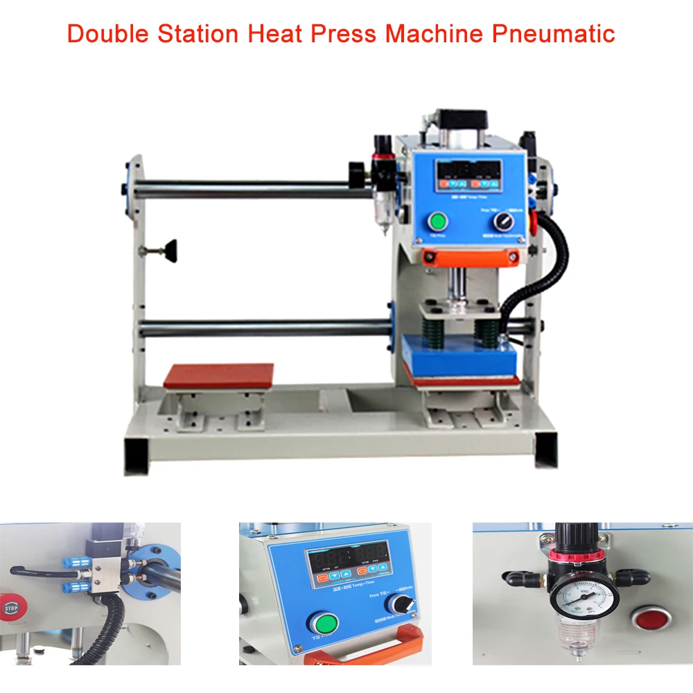 250x350 мм двойная станция, пн – обзор и цена Foil Transfer Machine